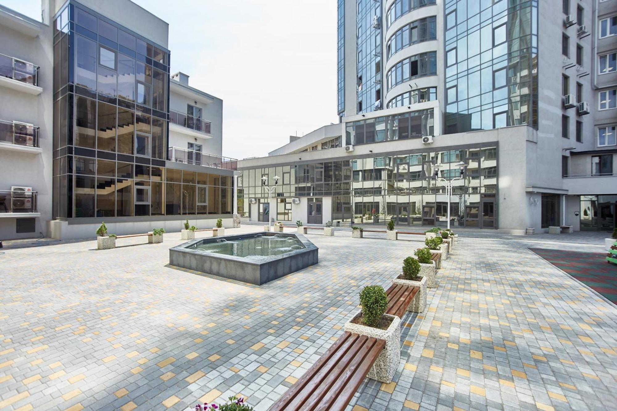 Gagarin Plaza Luxury Sea View Apartments Odessa Exteriör bild