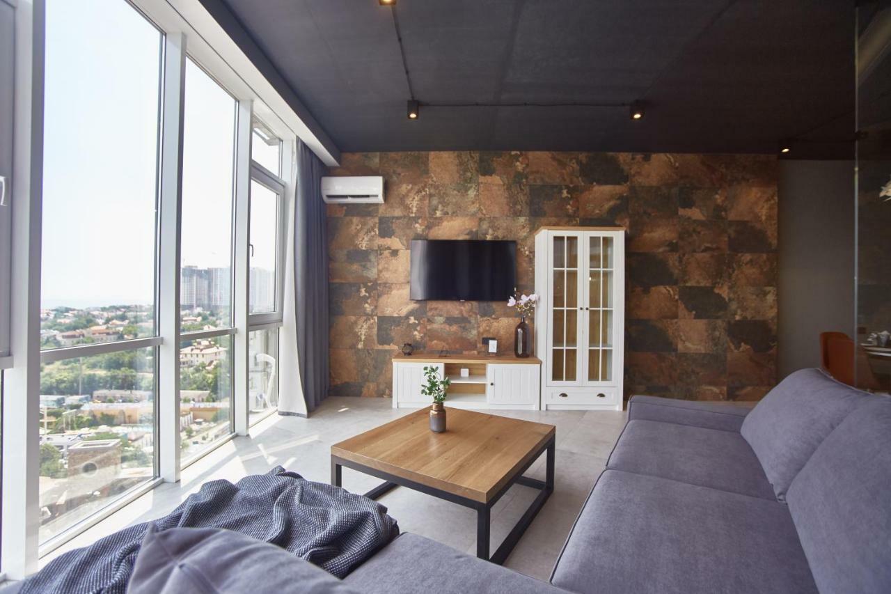 Gagarin Plaza Luxury Sea View Apartments Odessa Exteriör bild