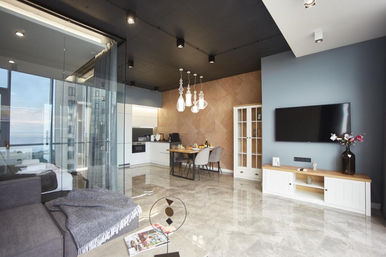 Gagarin Plaza Luxury Sea View Apartments Odessa Exteriör bild